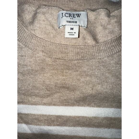 JCREW “TEDDIE” stripe sweater size M medium - Picture 2 of 3